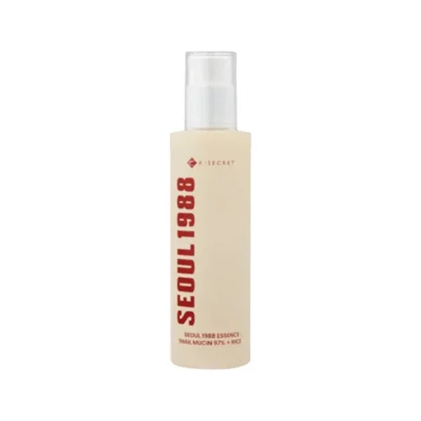 K-Secret SEOUL 1988 Essence: Snail Mucin 97% + Rice Korean skin care anti-aging K Beauty World