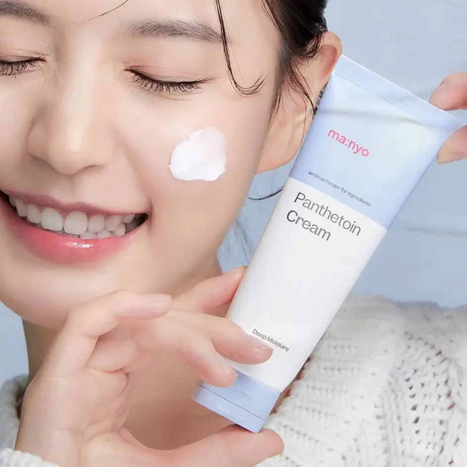 Ma:nyo Panthetoin Cream dry flaky rough skin texture mature skin care from Korea K Beauty World