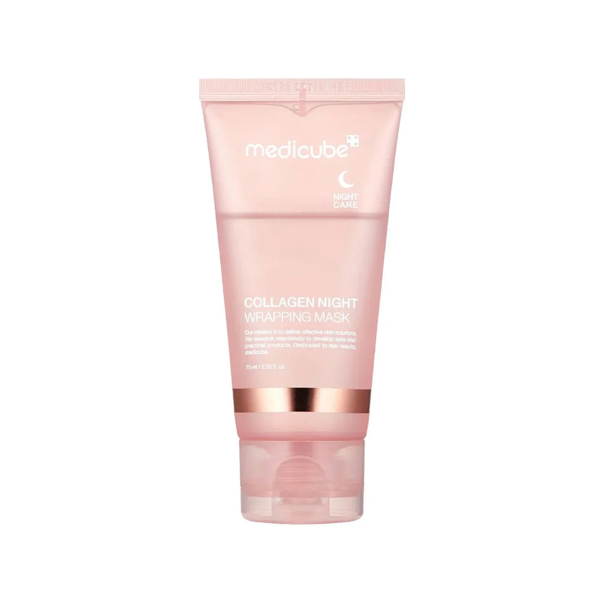 【タイム】Cream & Collagen Mask Medicube Collagen Night Wrapping Mask 75ml - K Beauty World