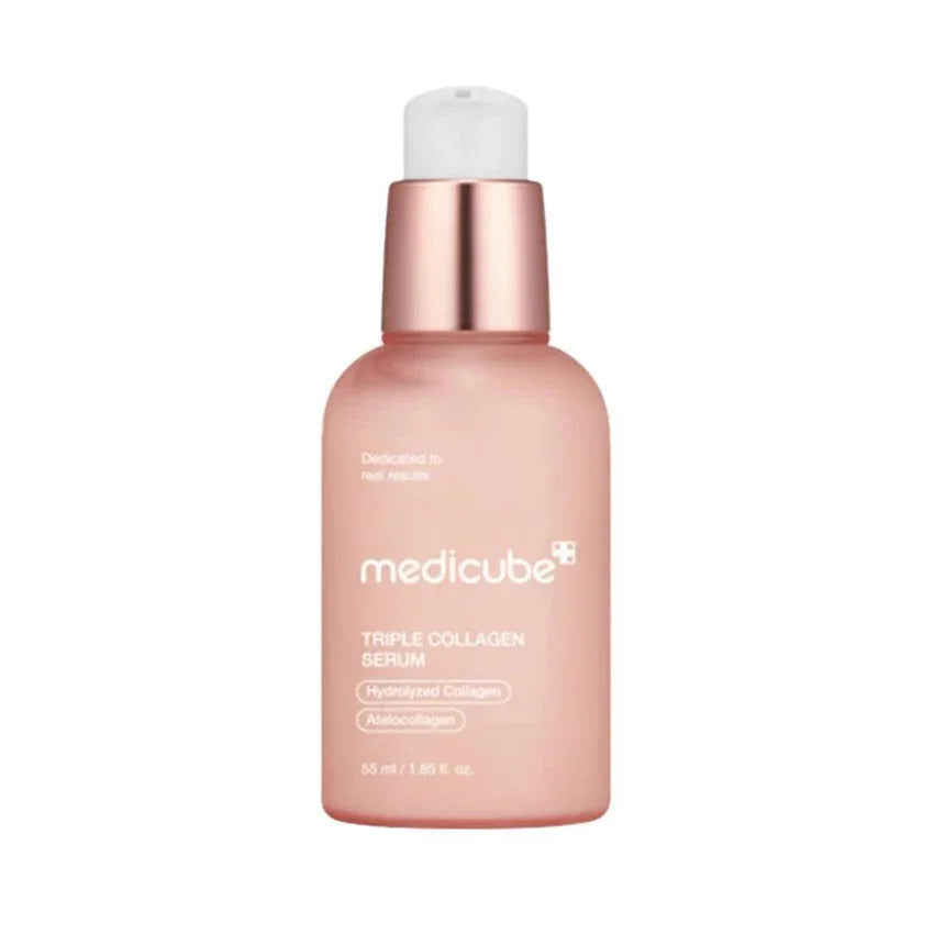 Medicube Triple Collagen Serum anti-aging fine lines and wrinkles sagging skin dark spots elasticity booster hydration K Beauty World  