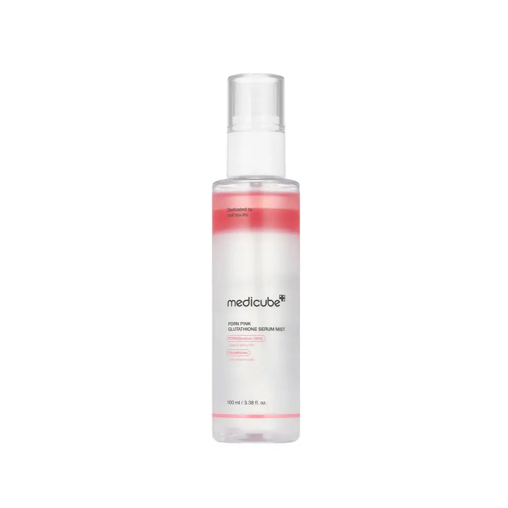 Medicube PDRN Pink Glutathione Serum Mist hydrating revitalizing refreshing Korean skincare K Beauty World