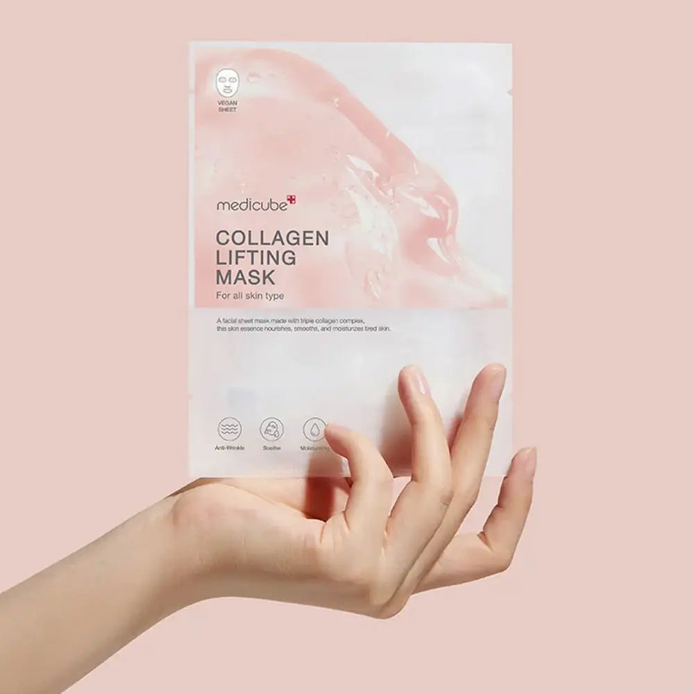 Medicube Collagen Lifting Mask for all skin types gentle natural cosmetics from Korea K Beauty World