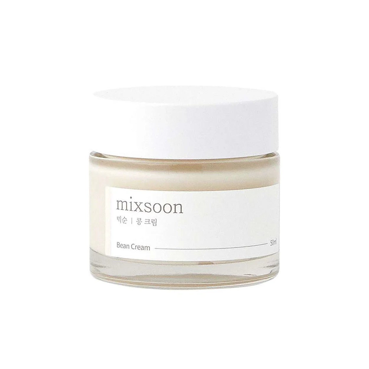 Mixsoon Bean Cream best Korean face moisturizer day night cream for oily combination sensitive acne prone skin lightweight gentle skincare K Beauty World