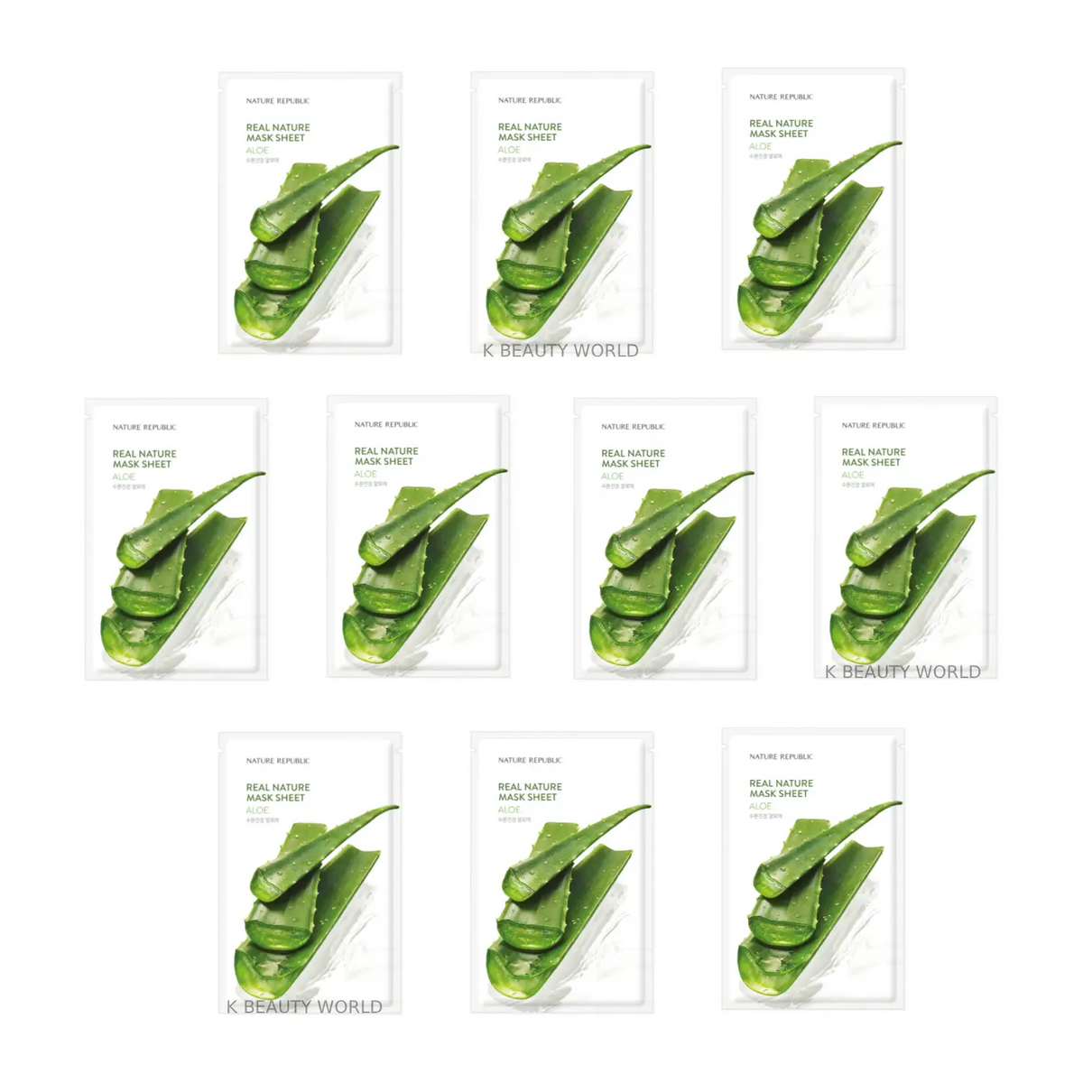 Nature REPUBLIC - Real Nature Sheet Mask - Aloe