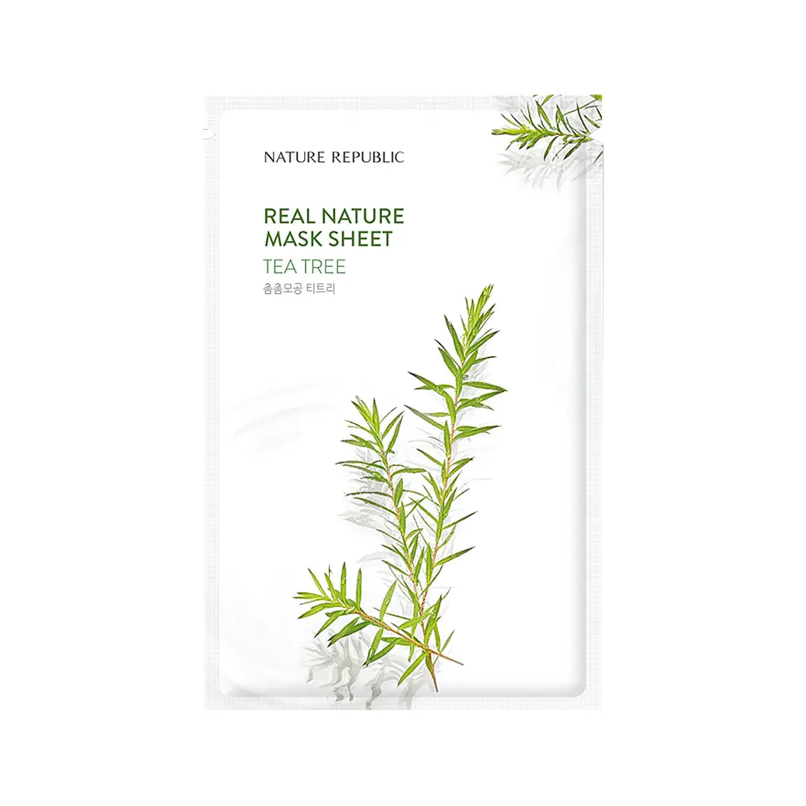 Nature Republic Real Nature Mask Sheet Tea Tree
