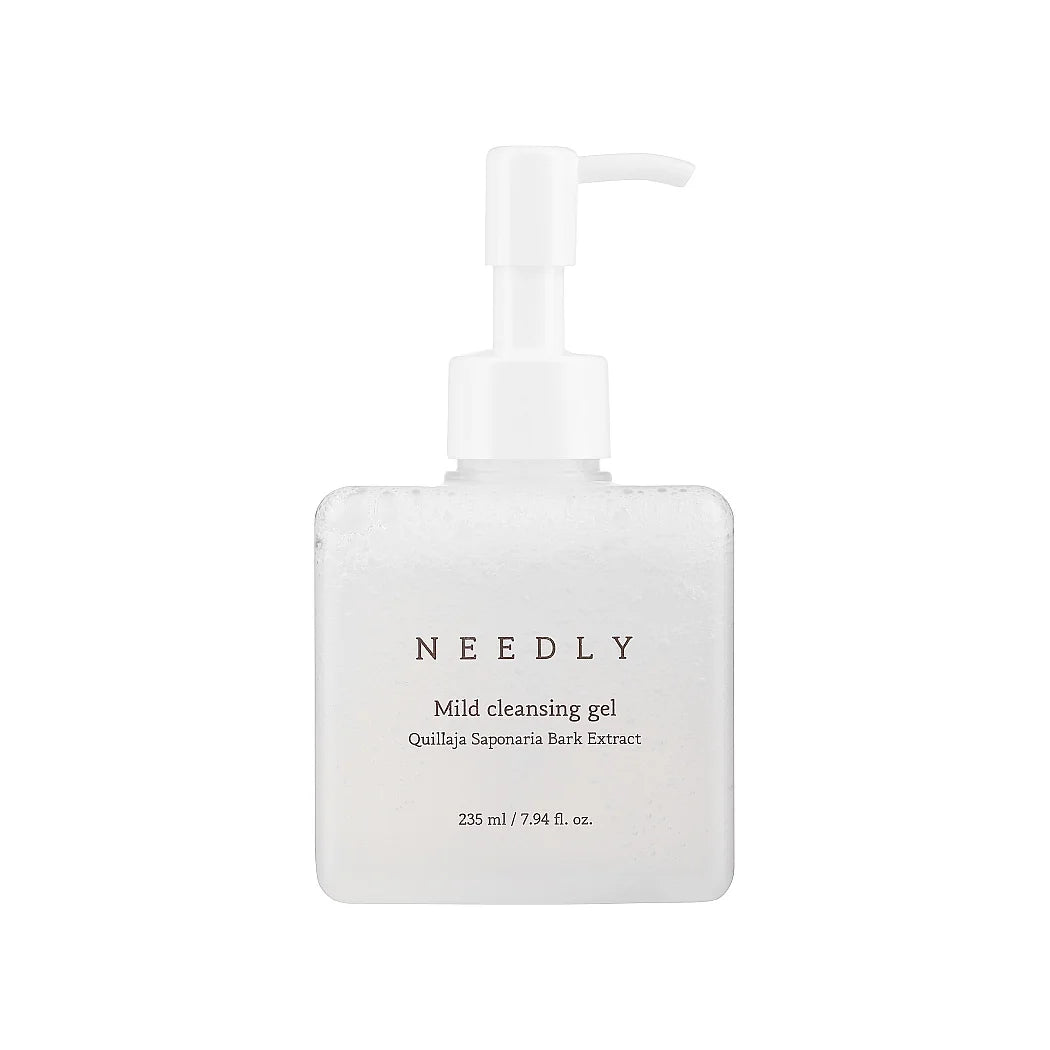 Needly Mild Cleansing Gel face body cleansing lotion for sensitive acne prone oily combination skin non-sticky non-comedogenic hypoallergenic Korean  skin care K Beauty World