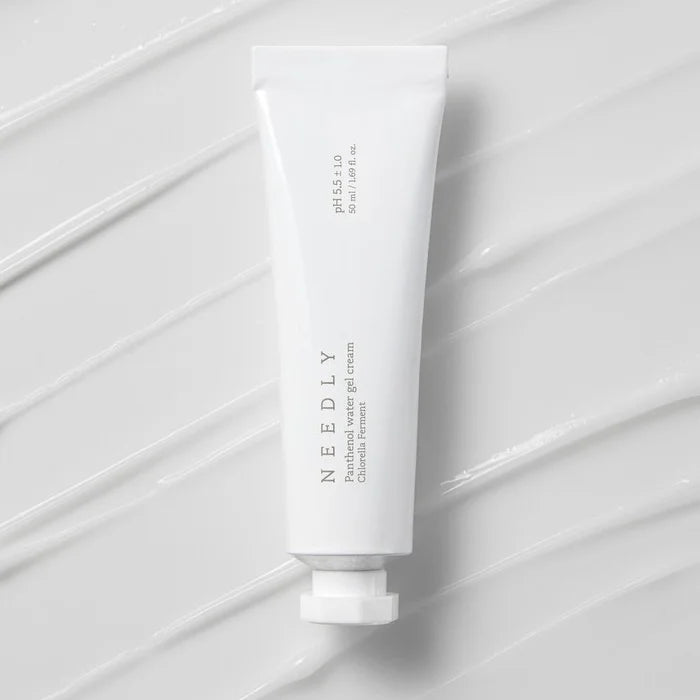 Needly Panthenol Water Gel Cream best non-sticky refreshing hydrating facial moisturizer for oily acne-prone skin K Beauty World