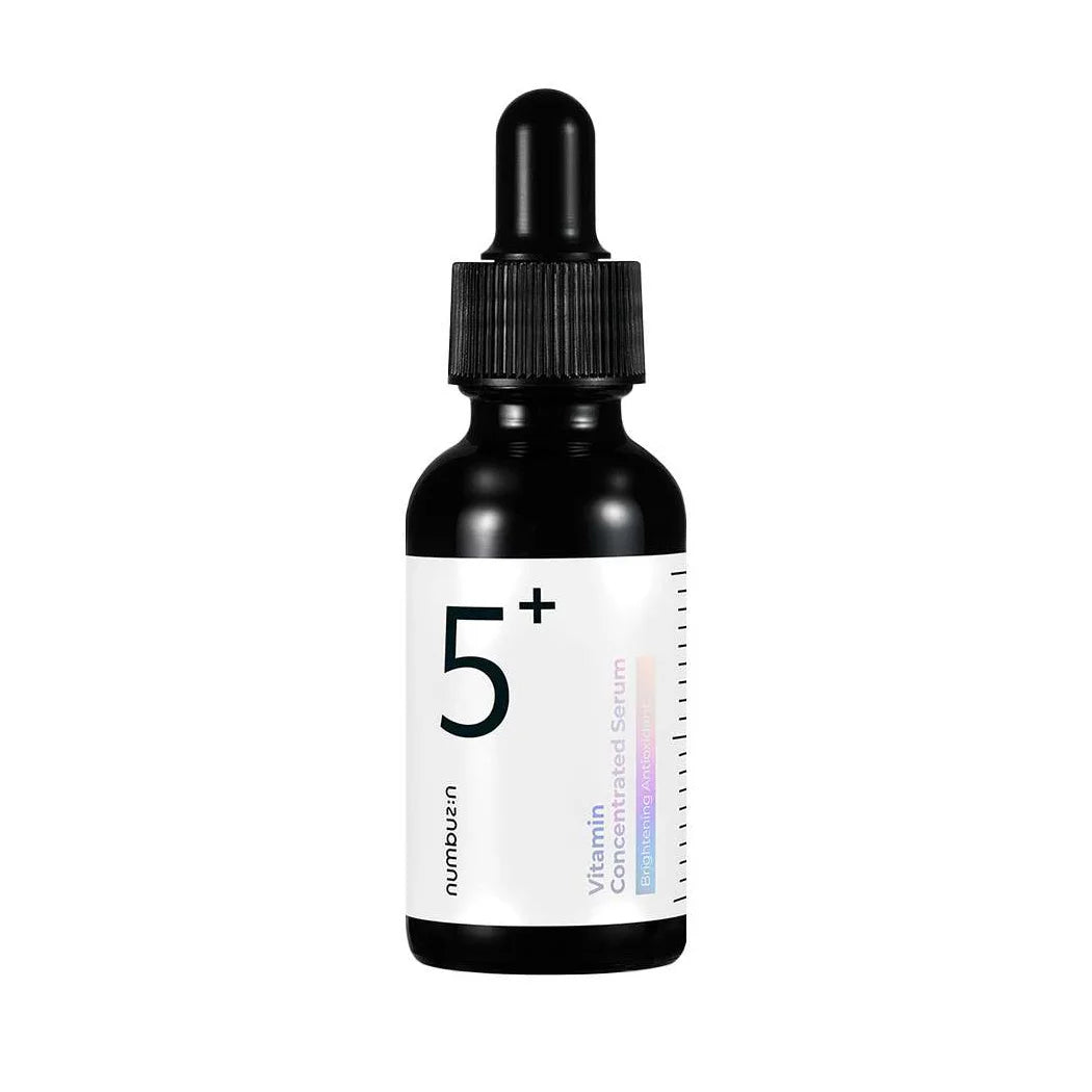 Numbuzin No.5 Vitamin Concentrated Serum anti-aging brightening serum for dark spots hyperpigmentation K Beauty World