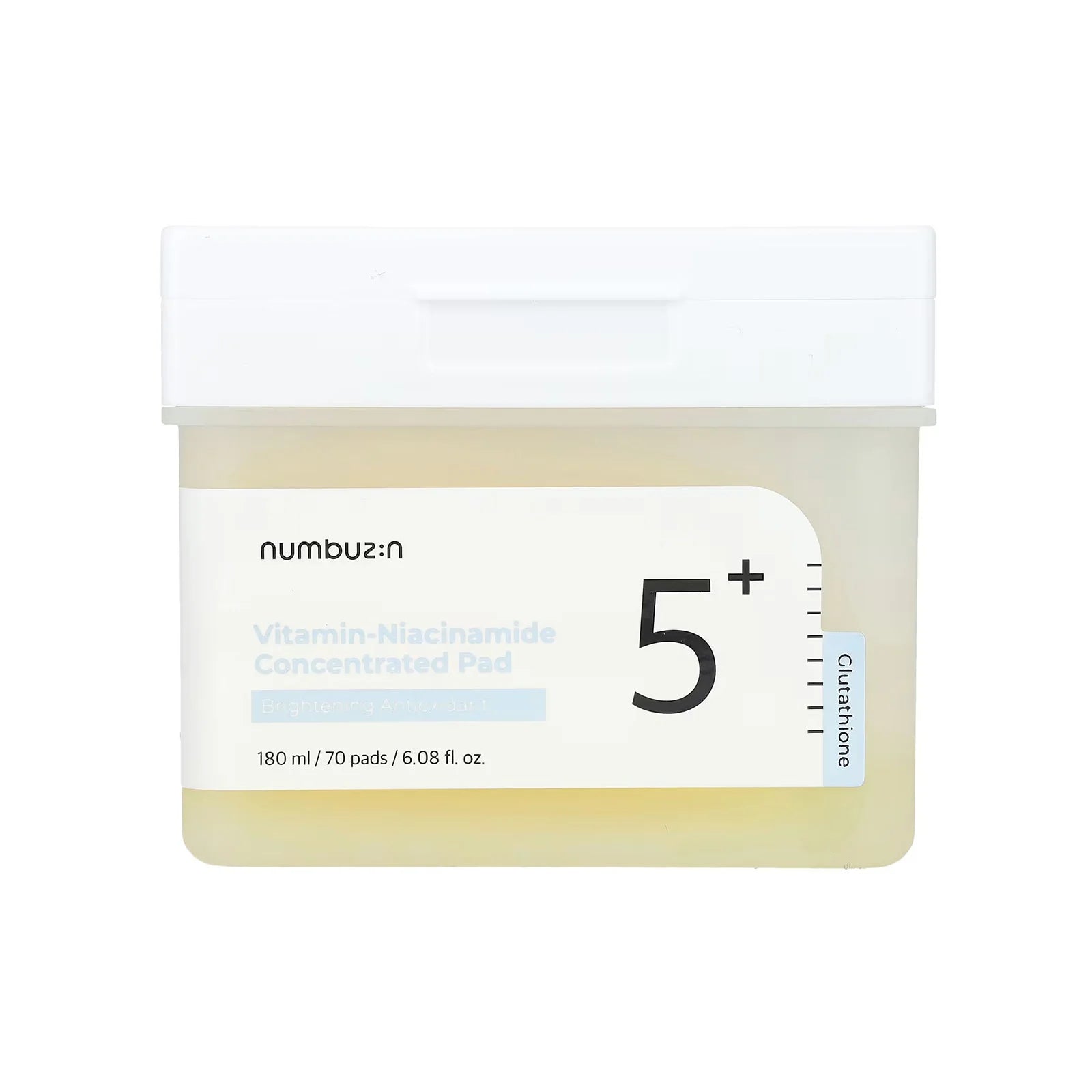 Numbuzin No.5 Vitamin-Niacinamide Concentrated Pad dark spots pigmentation K Beauty World