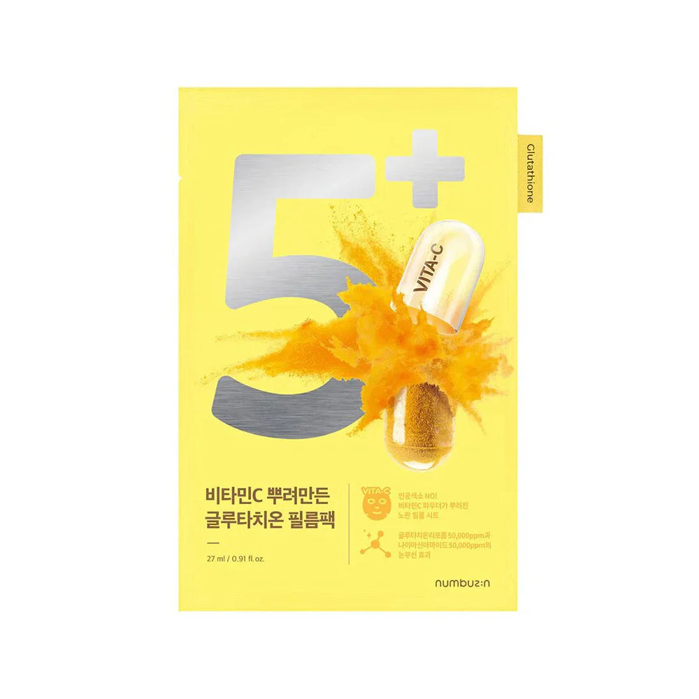 Numbuzin No.5 Vitamin Spotlight Sheet Mask K Beauty World