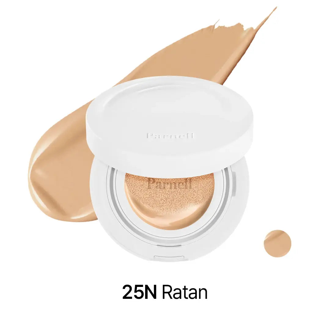 Parnell Cicamanu Serum Cushion 25N Ratan best selling cushion foundation Korean makeup cosmetics K Beauty World