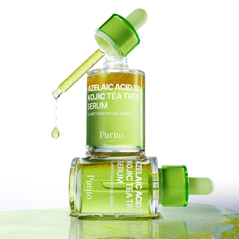 Purito Seoul Azelaic Acid 10 Kojic Tea Tree Serum 30ml - K Beauty