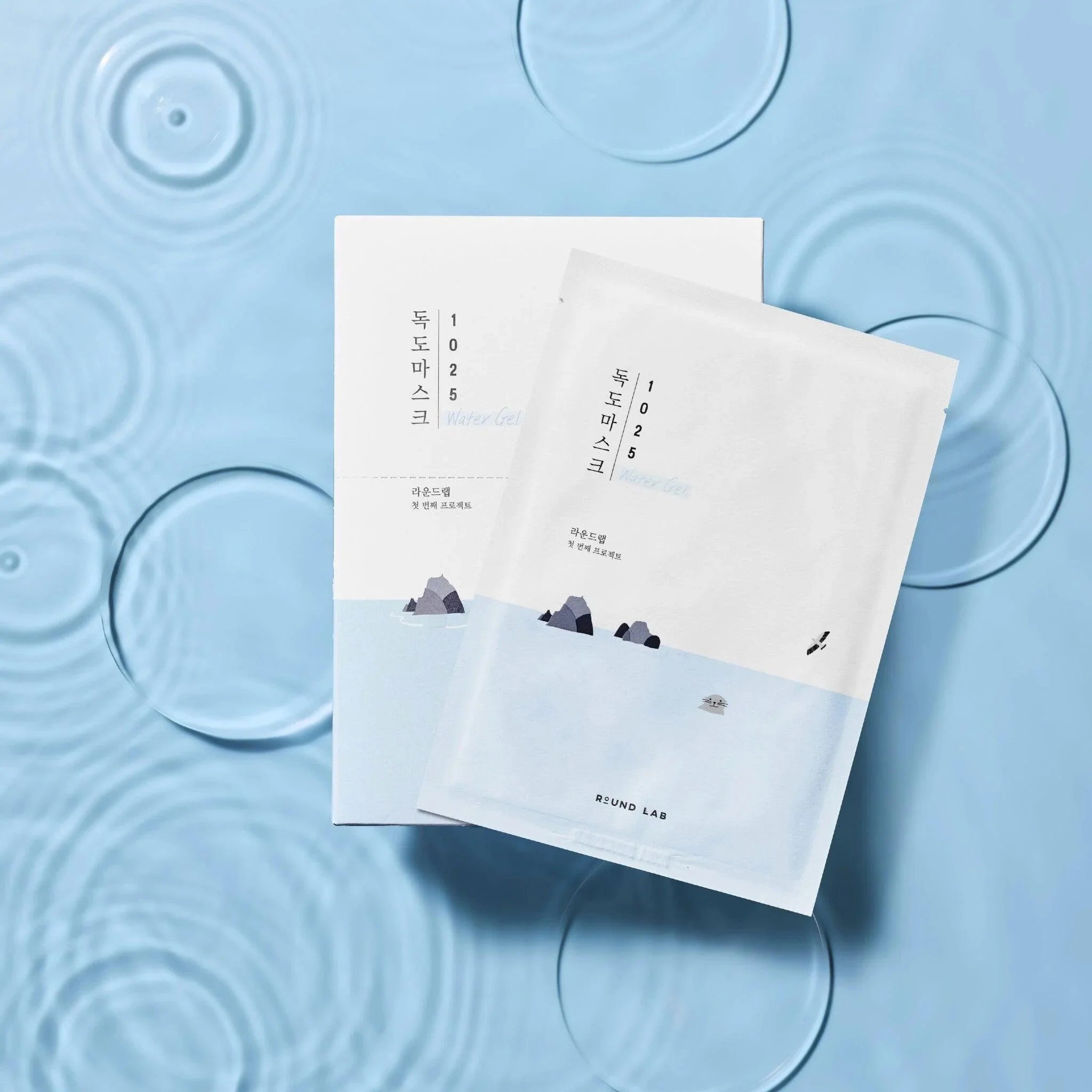 Round Lab 1025 Dokdo Water Gel Mask hydrating soothing Korean sheet mask K Beauty World