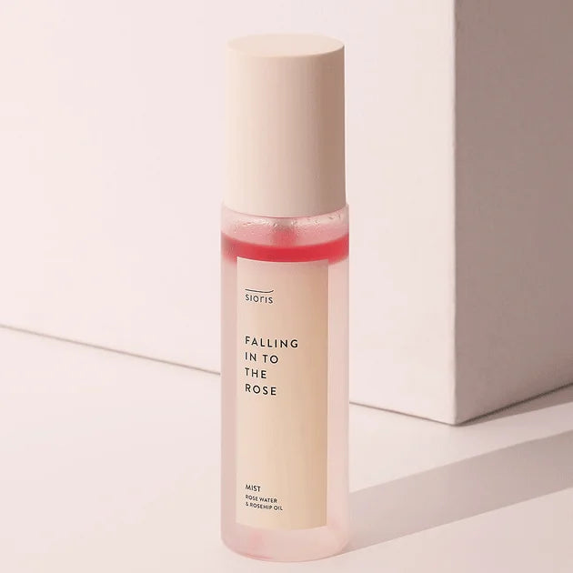 Sioris Falling Into The Rose Mist hydrating soothing refreshing toner for dry sensitive combination sensitive skin K Beauty World