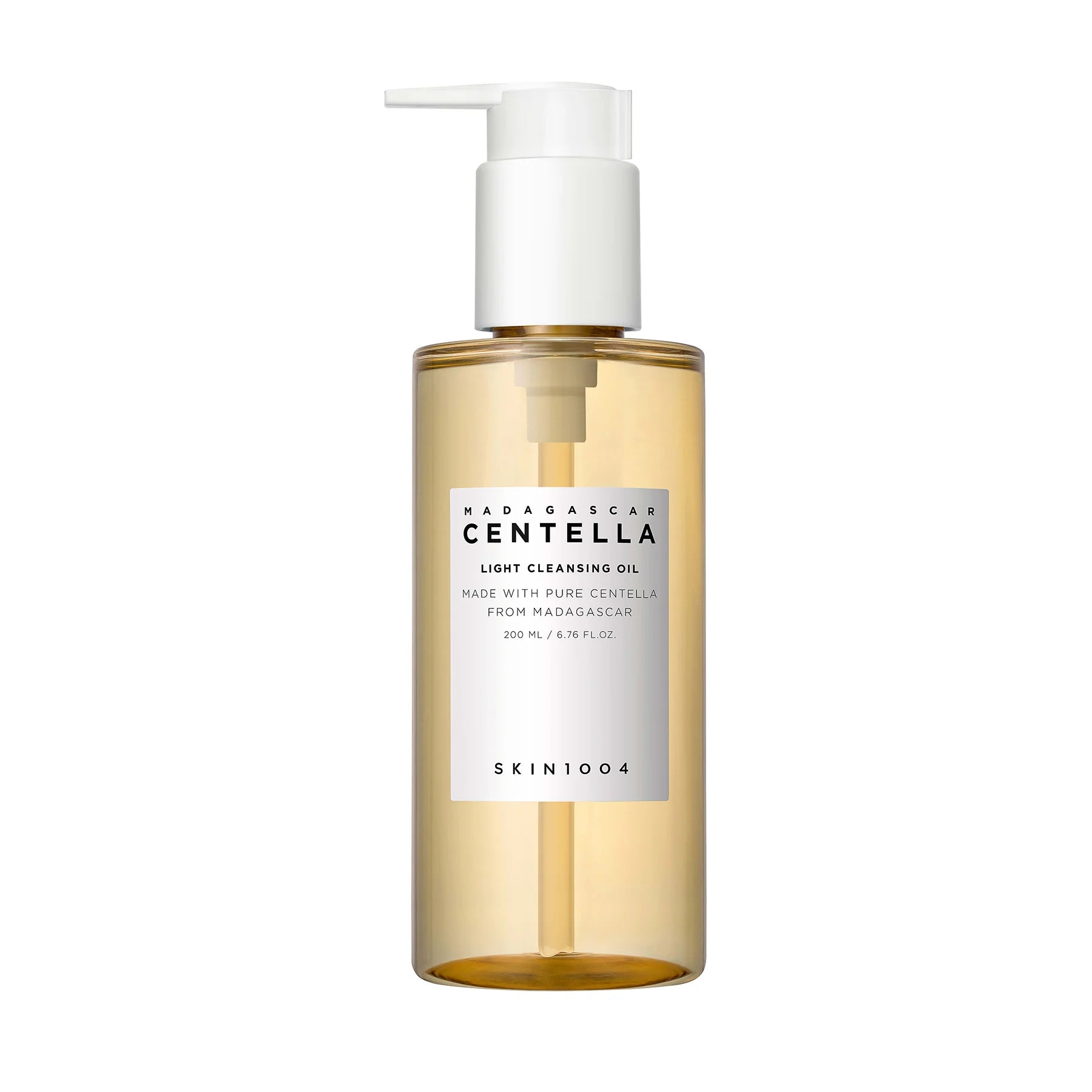 Skin1004 Madagascar Centella Light Cleansing Oil best soothing hydrating Korean makeup remover oil-based cleanser for double cleansing K Beauty World