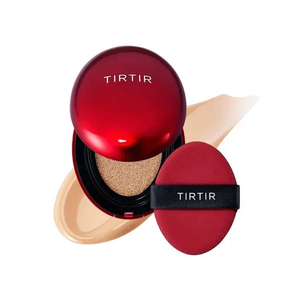 TIRTIR Mask Fit Red Cushion 22N Shell Beige best best-selling Korean foundation makeup cosmetics warm tone shades  K Beauty World