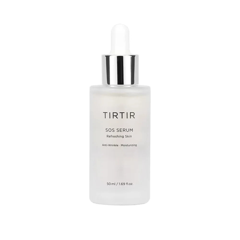 TIRTIR SOS Serum for dry dehydrated dull irritated sensitive skin quick relief vegan Korean skin care wrinkles fine lines anti-aging K Beauty World