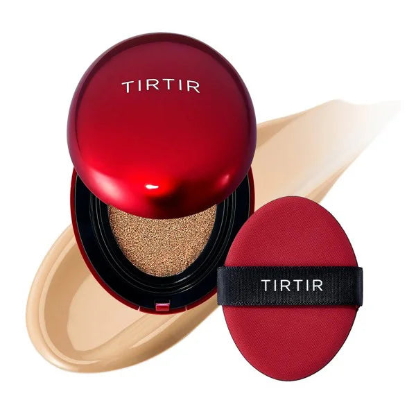 TIRTIR Mask Fit Red Cushion 27N Camel light medium beige brown neutral skin tone Korean foundation makeup skin care cosmetics K Beauty World