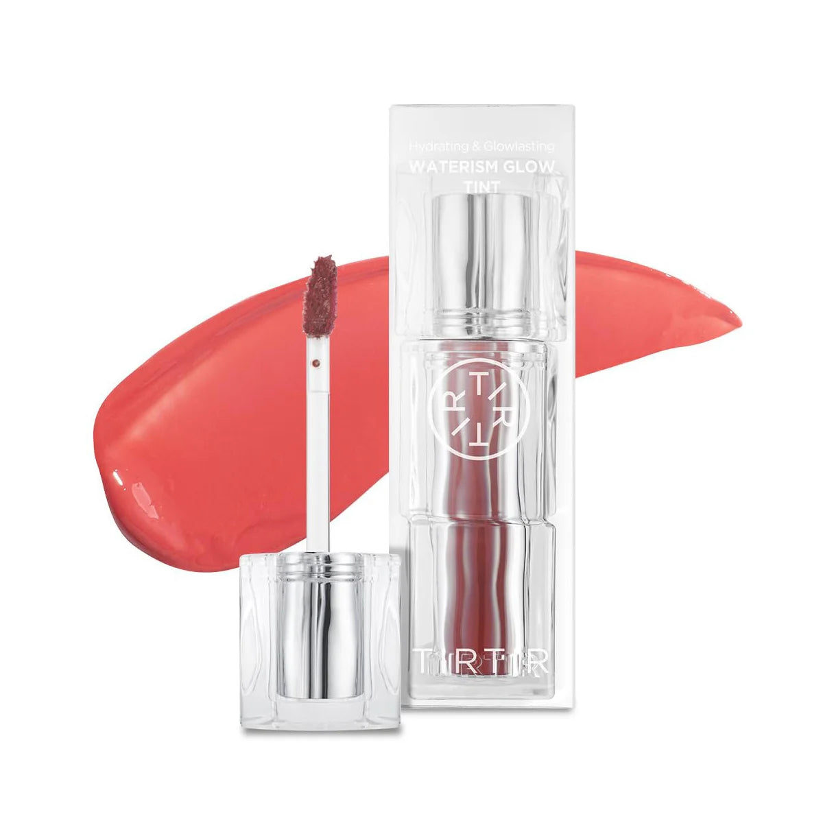 Tirtir Waterism Glow Tint 02 Merry Coral lip gloss balm Korean makeup K Beauty World