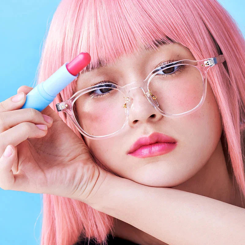 Tocobo Glass Tinted Lip Balm 011 Flush Cherry red pink Korean makeup cosmetics K Beauty World