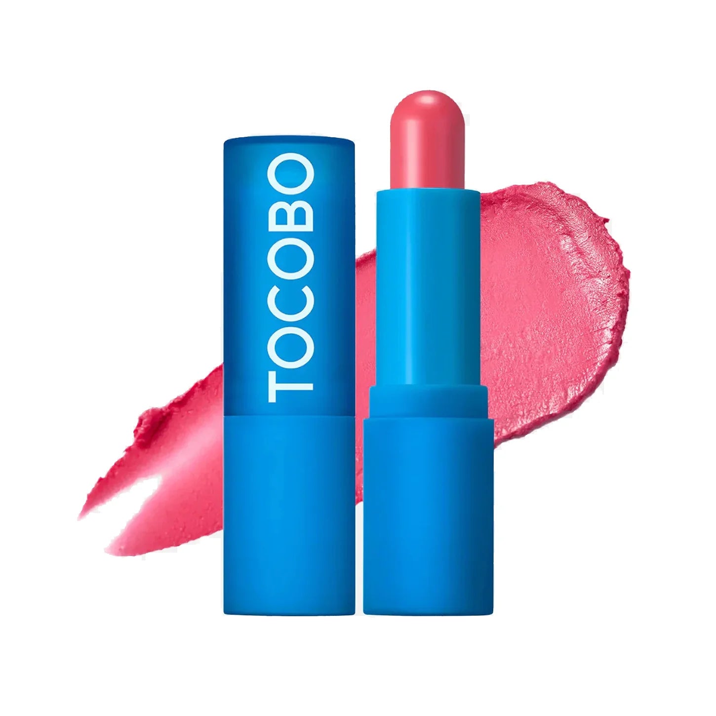 Tocobo Powder Cream Lip Balm 032 Rose Petal cool tone natural Korean makeup tinted lip stick K Beauty World