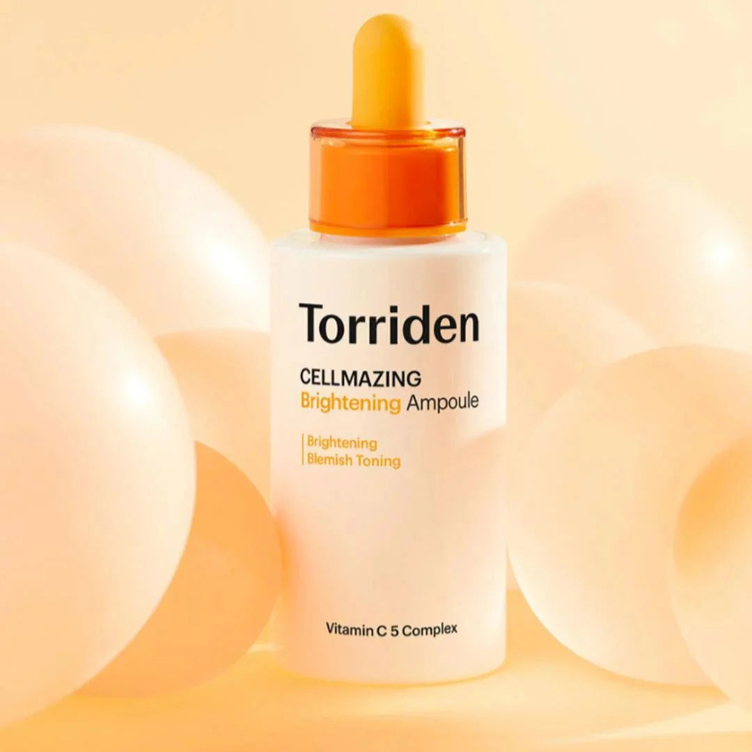 Torriden Cellmazing Brightening Ampoule blemish removing Korean skin care product K Beauty World