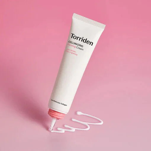 Torriden Cellmazing Firming Cream face moisturizer for dry sensitive mature dull skin K Beauty World