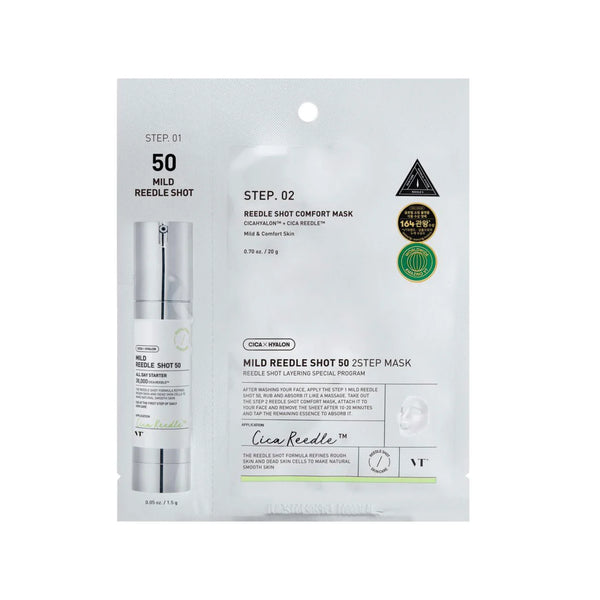 VT Cosmetics Cica Reedle Shot 50 2-Step Mask