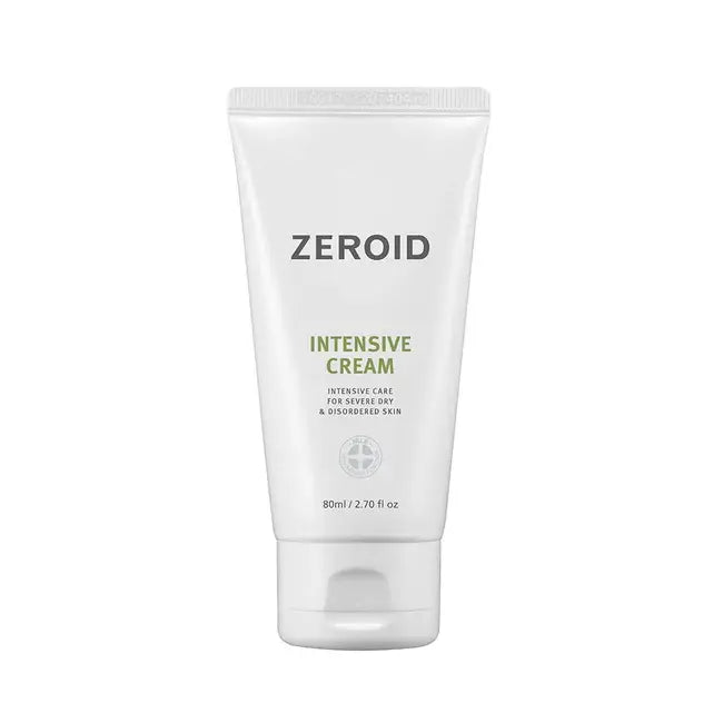 Zeroid Intensive Cream best selling Korean moisturizer for face body dry dull flaky damaged sensitive skin rosacea irritated skin K Beauty World