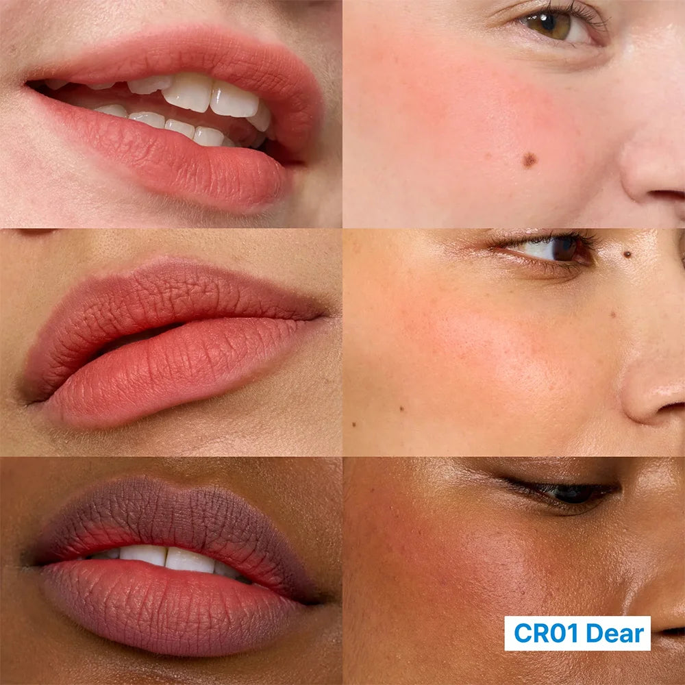 Fwee Lip & Cheek Blurry Pudding Pot CR01 Dear Korea cosmetics kpop idols K Beauty World