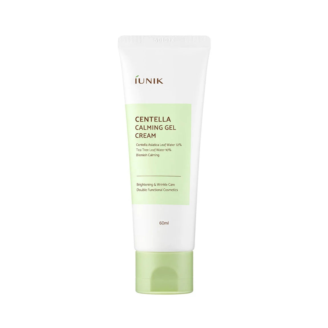 iUNIK Centella Calming Gel Cream Korean facial moisturizer for sensitive oily combination acne-prone skin pimples redness irritation vegan cosmetics for men women K Beauty World 