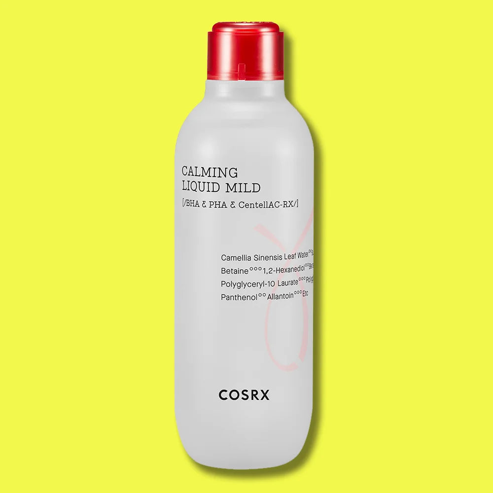 Cosrx AC Collection Calming Liquid Mild Best acne-care skin care daily  facial peeling for sensitive acne-prone skin Korean brands K Beauty World