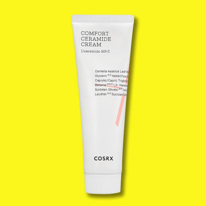 Cosrx Balancium Comfort Ceramide Cream best Korean moisturizer for dry sensitive aging skin top Asian skincare products for men women K Beauty World