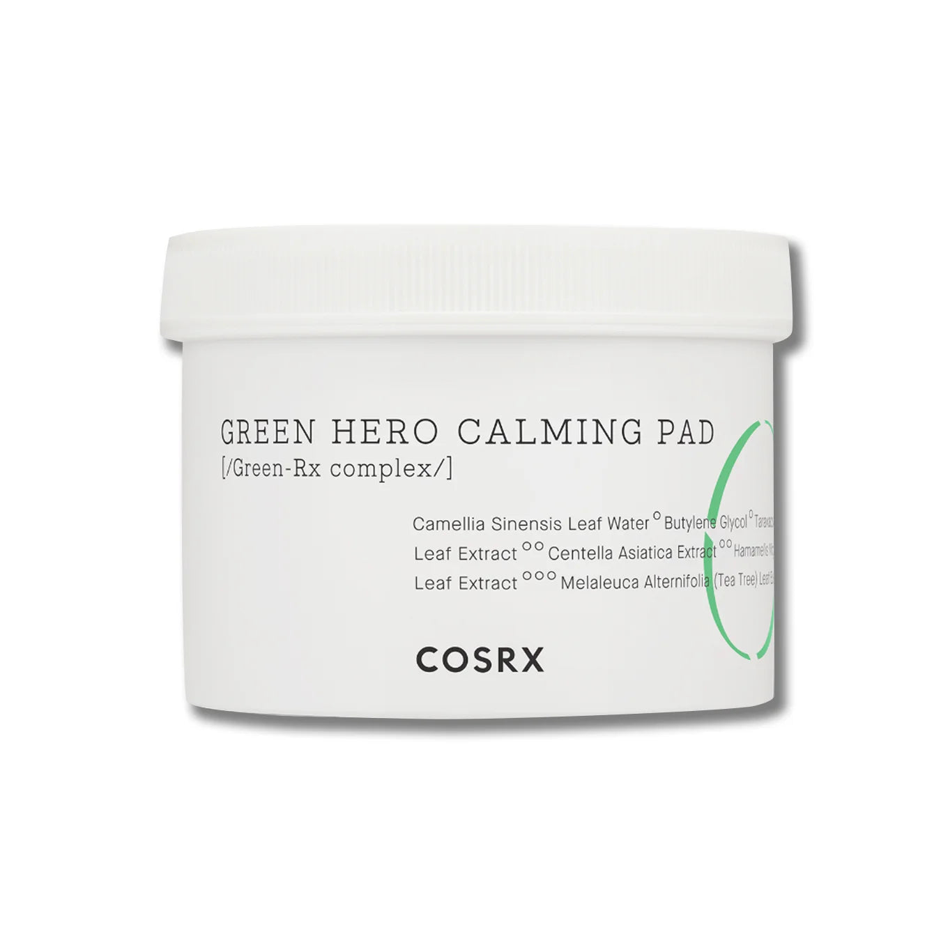 Cosrx One Step Green Hero Calming Pad face toner for soothing dry sensitive red skin acne pimple inflammation moisturising face mask   K Beauty World