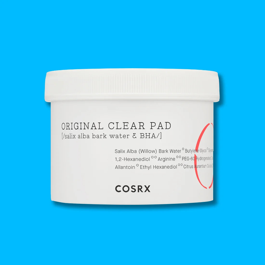 Cosrx One Step Original Clear Pad BHA peeling face for oily sensitive skin problem acne scars pigmentation oil control K Beauty World