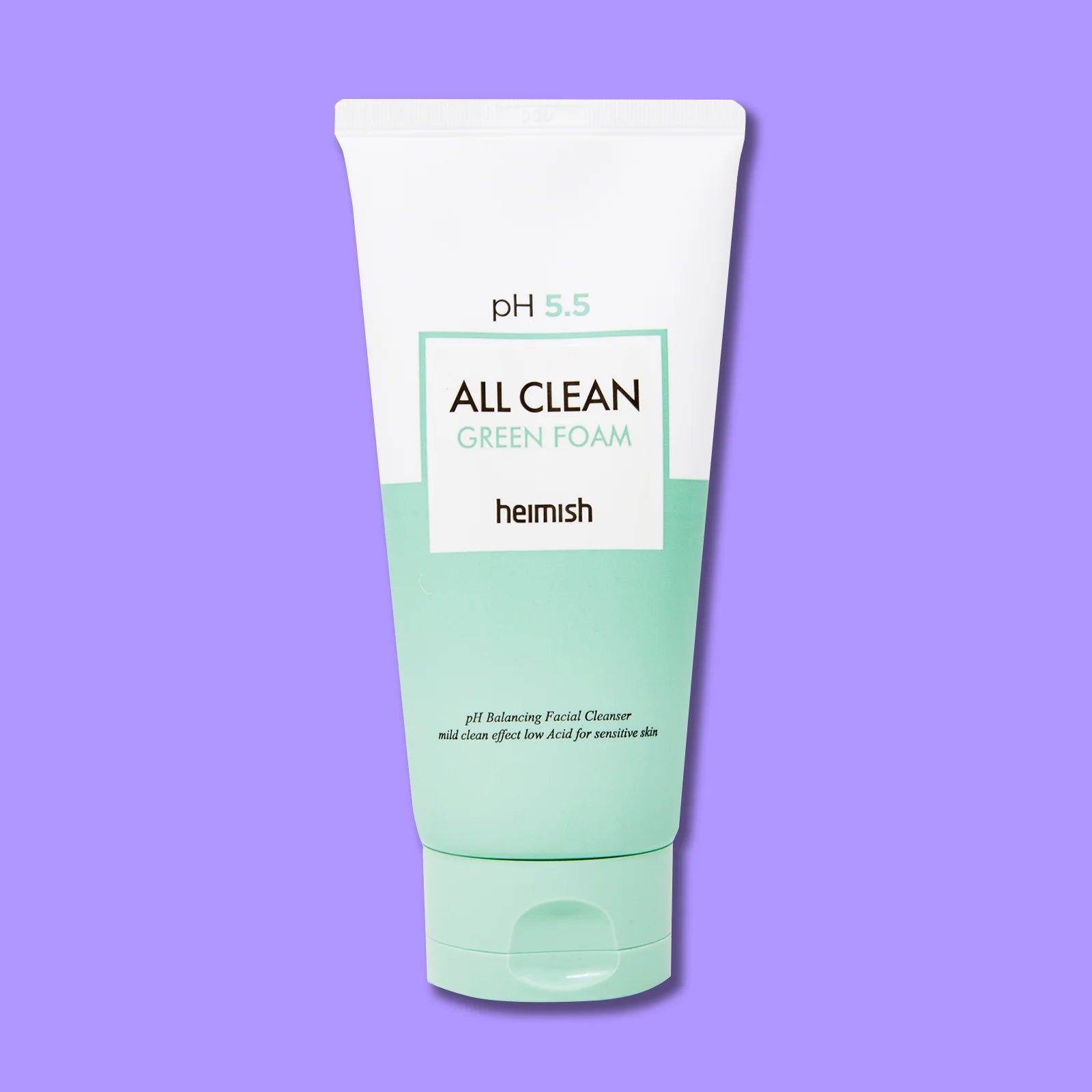 Heimish All Clean Green Foam Korean double cleansing facial cleanser gentle sensitive face care  balancing cosmetics  K Beauty World