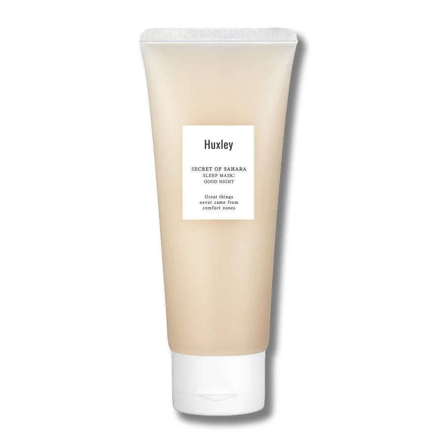 Huxley Good Night Sleep Mask face care Korean product for dry mature skin beauty routine must-have K Beauty World