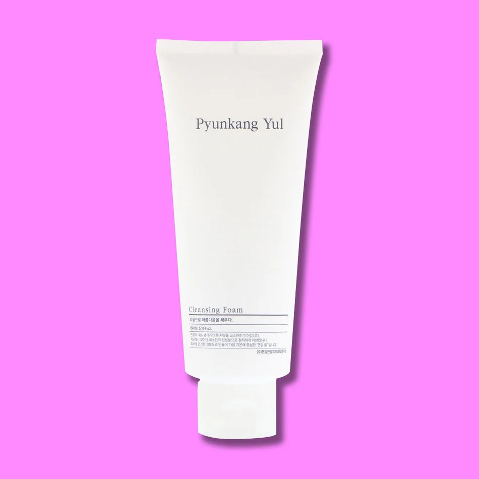 Pyunkang Yul Cleansing Foam for dry normal combination sensitive skin mature anti-aging without breakouts Korean cosmetics K Beauty World