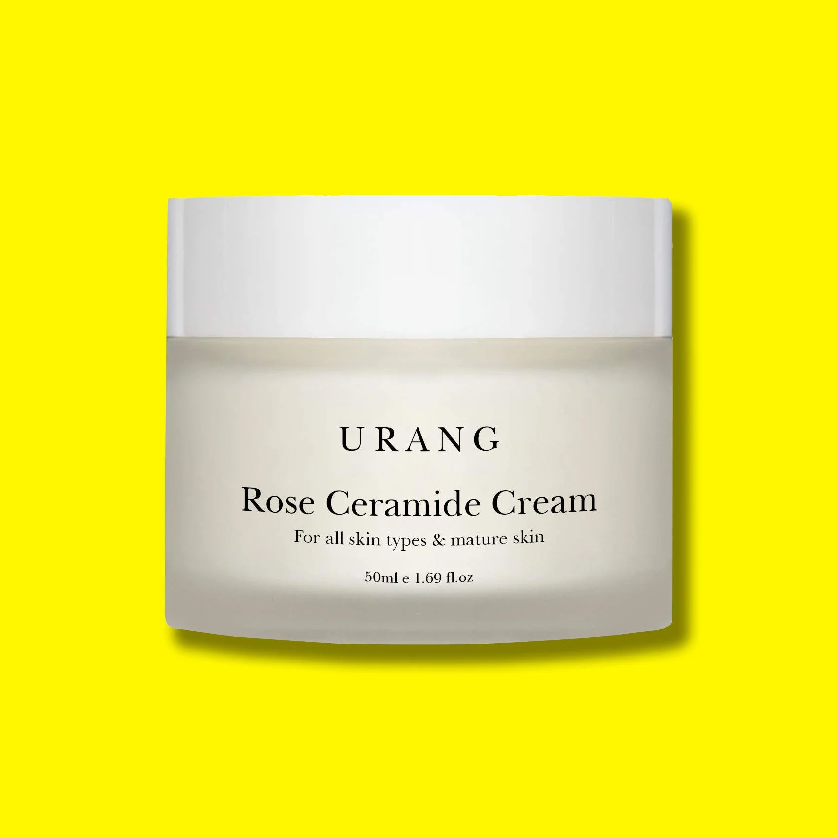 Urang Rose Ceramide Cream for dry skin winter moisturizer best Korean cosmetics vegan  anti-aging K Beauty World
