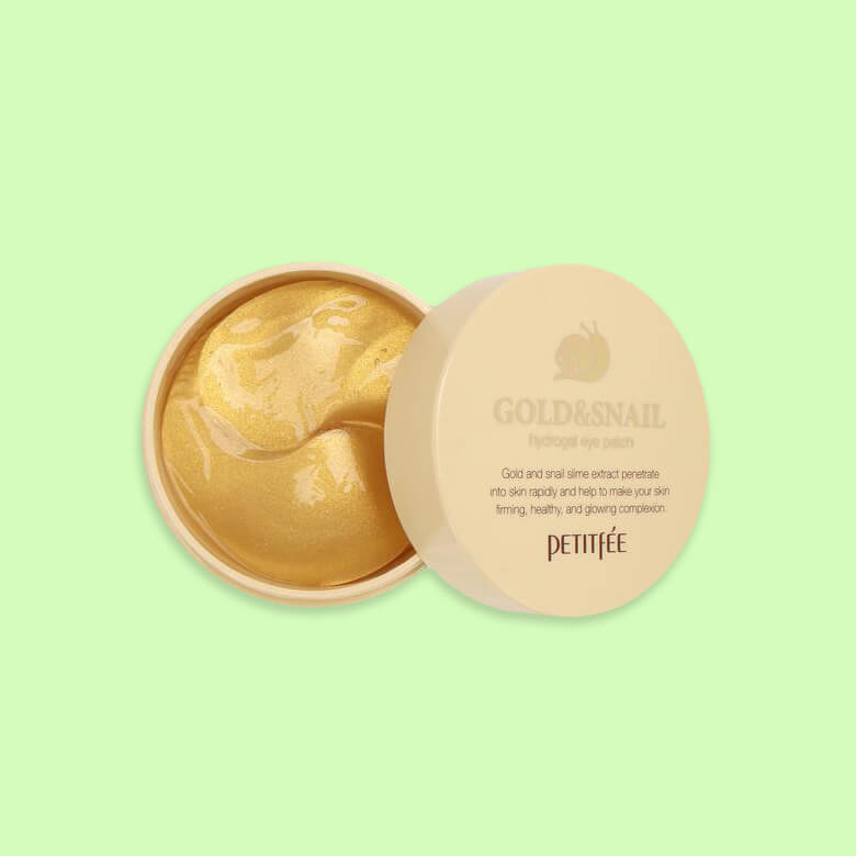 Petitfee Gold & Snail Eye Patch - K Beauty World