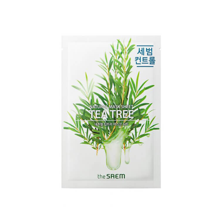 The SAEM Natural Tea Tree Mask Sheet - K Beauty World